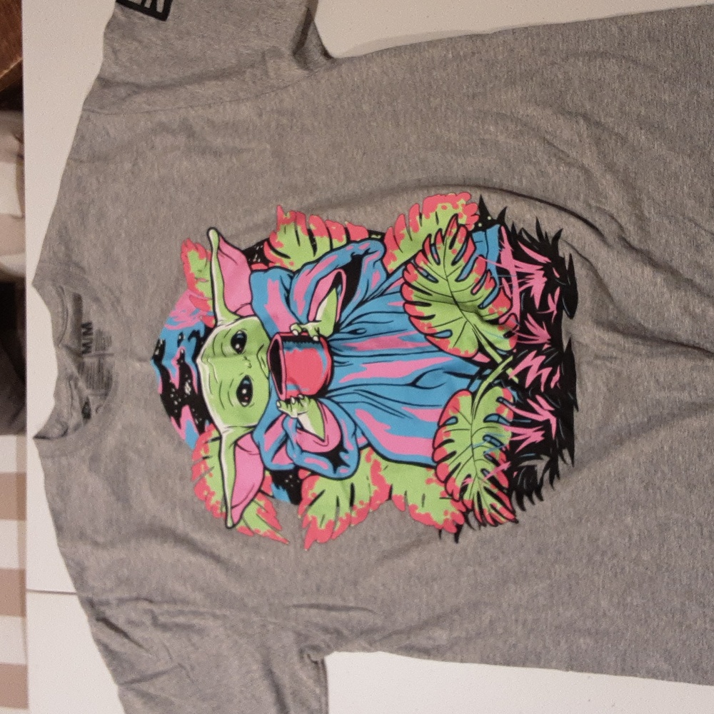 Gray Star Wars kids shirt